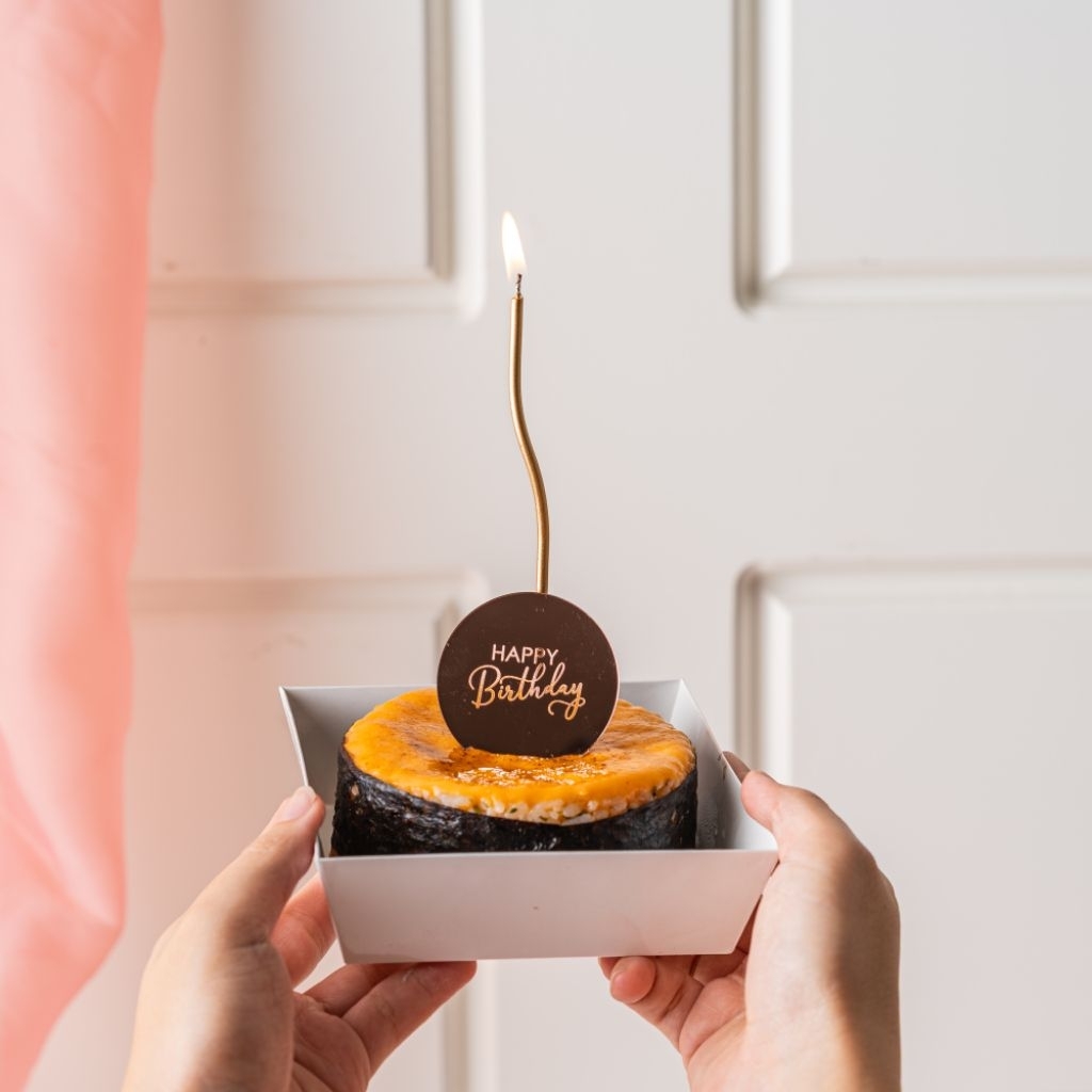 BIRTHDAY CAKE SALMON MENTAI RICE