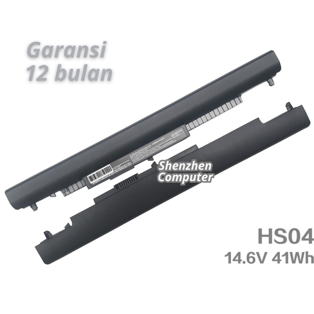 Baterai Laptop HP HS04 original, Baterai Laptop HP HS04 new, Batre Laptop HP HS04 new