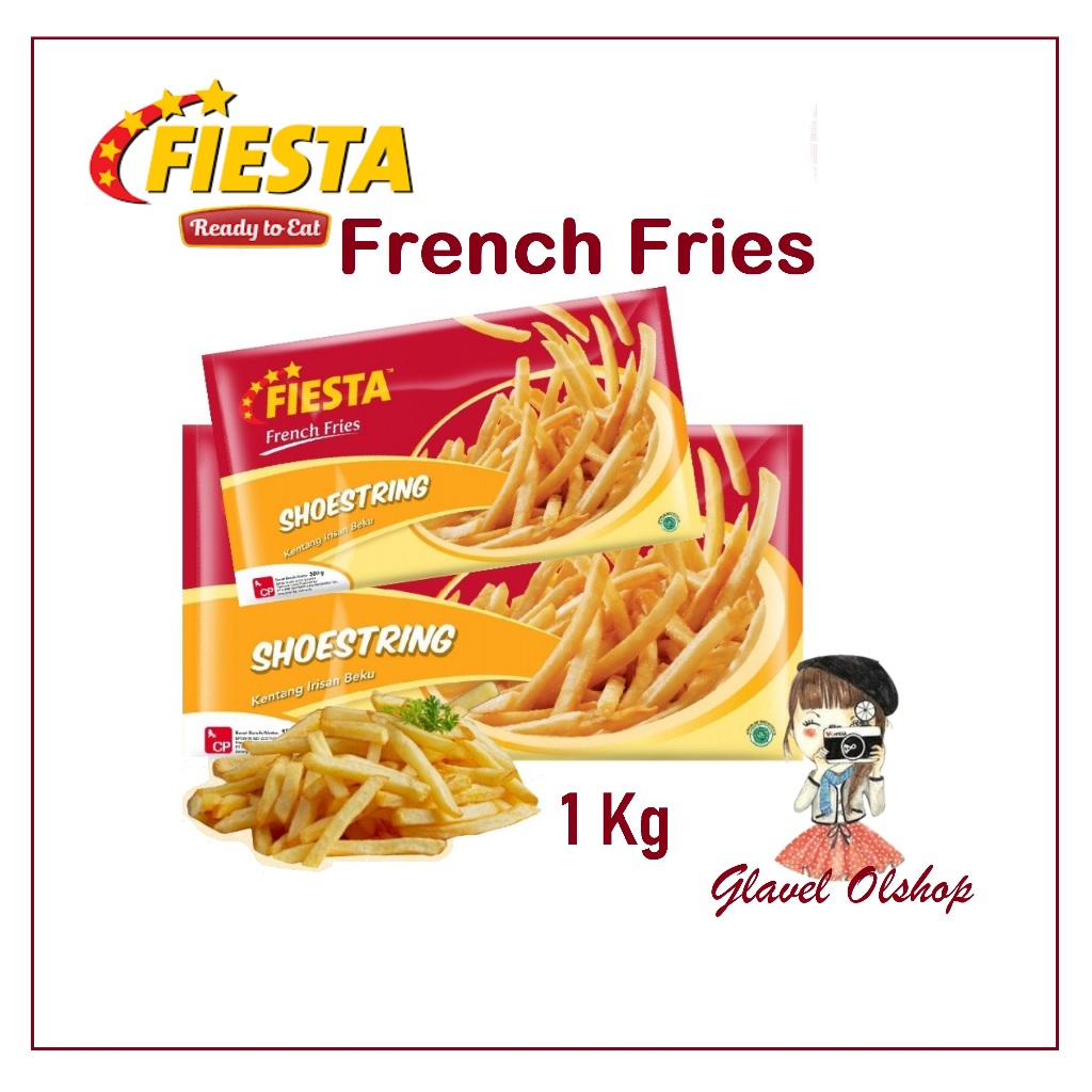 KENTANG SHOESTRING FIESTA 1kg/FIESTA KENTANG