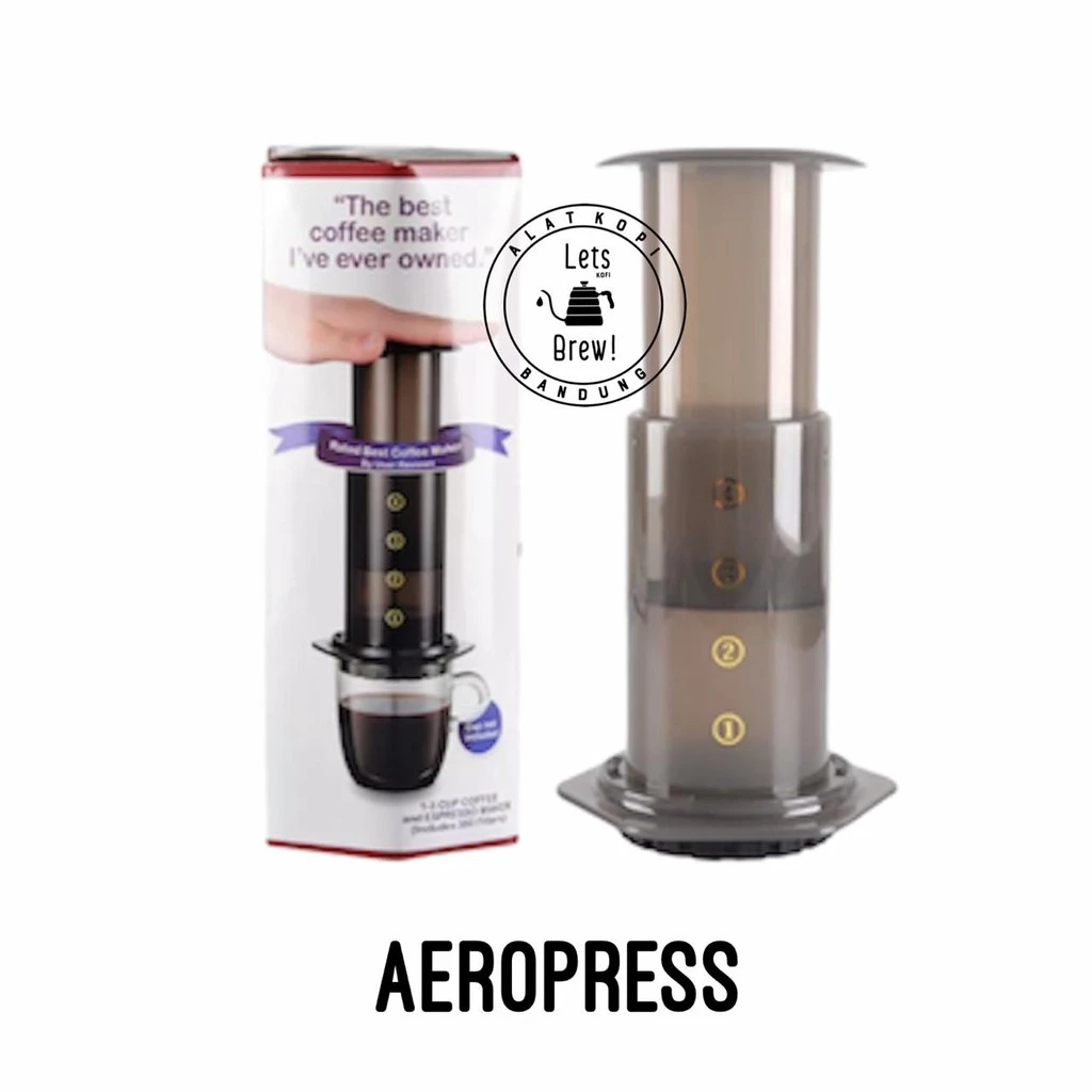 Aeropress Alat Seduh Kopi Manual No Totebag | Alat Seduh Kopi Manual Brew Aeropess 350ml