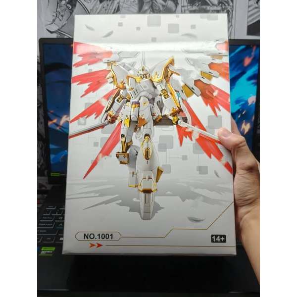Chiba Model HG 1/144 Black Knight Squad Cal-re. A Model Kit