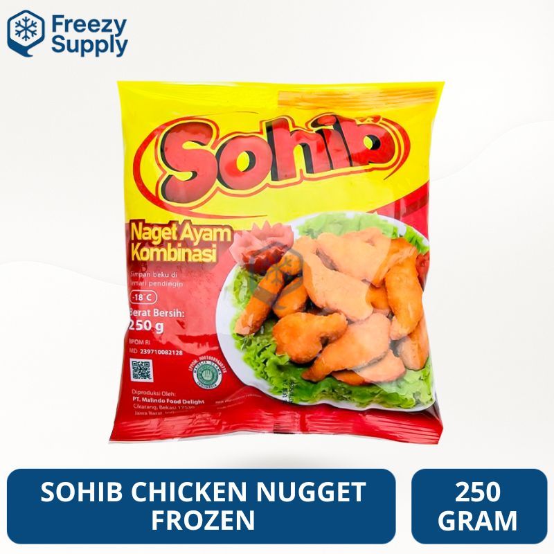 Sohib Chicken Nugget 250gr Nugget Ayam