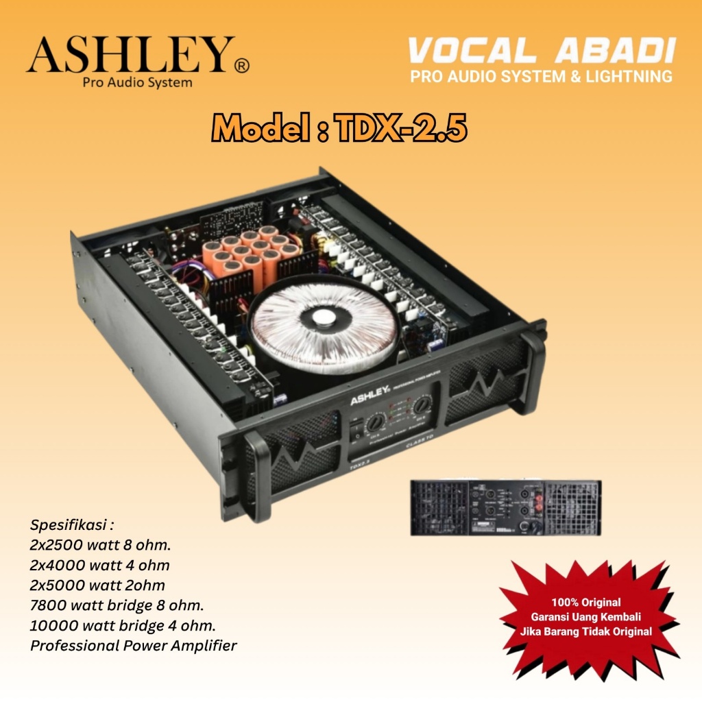POWER ASHLEY TDX-2.5