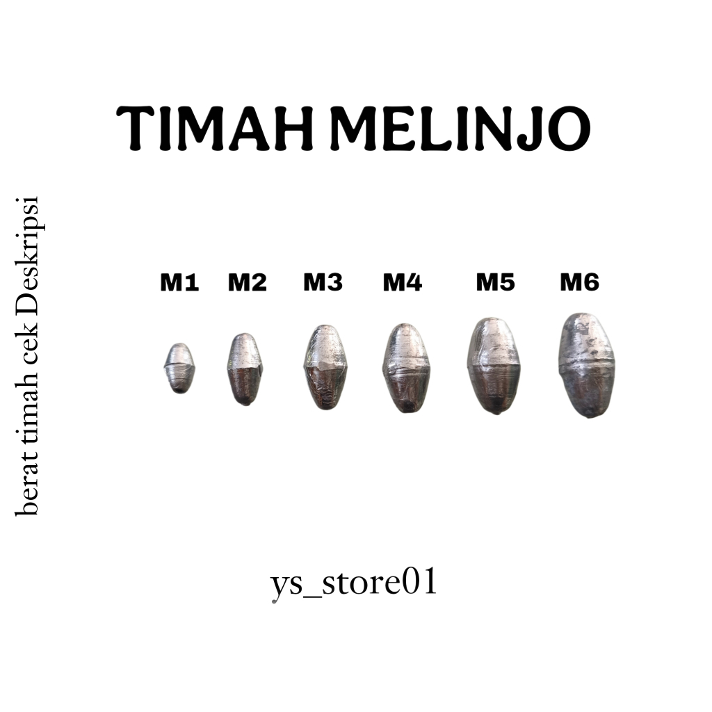 TIMAH PANCING MODEL MELINJO (1KG)