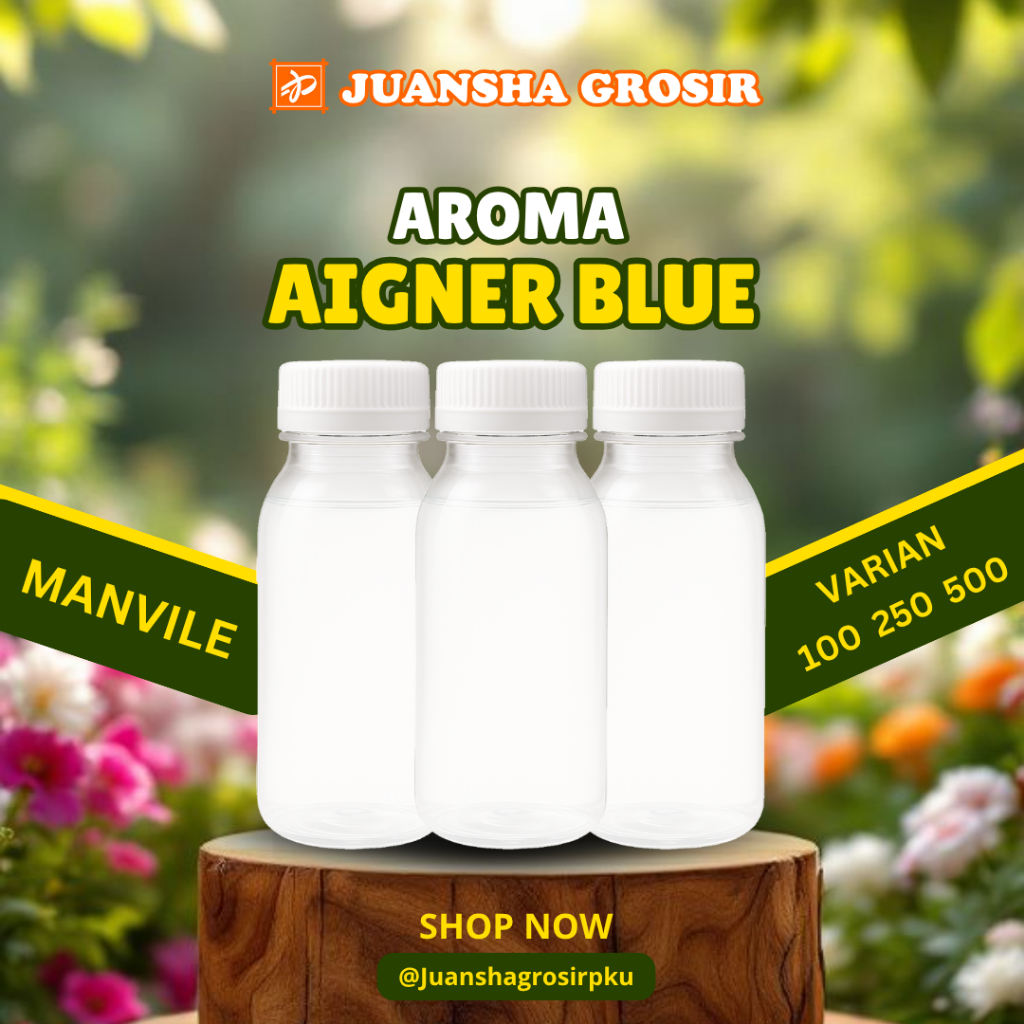 BIBIT PARFUM MURNI || AIGNER BLUE || MENVILE || AIGNER BLUE || PARFUME AIGNER