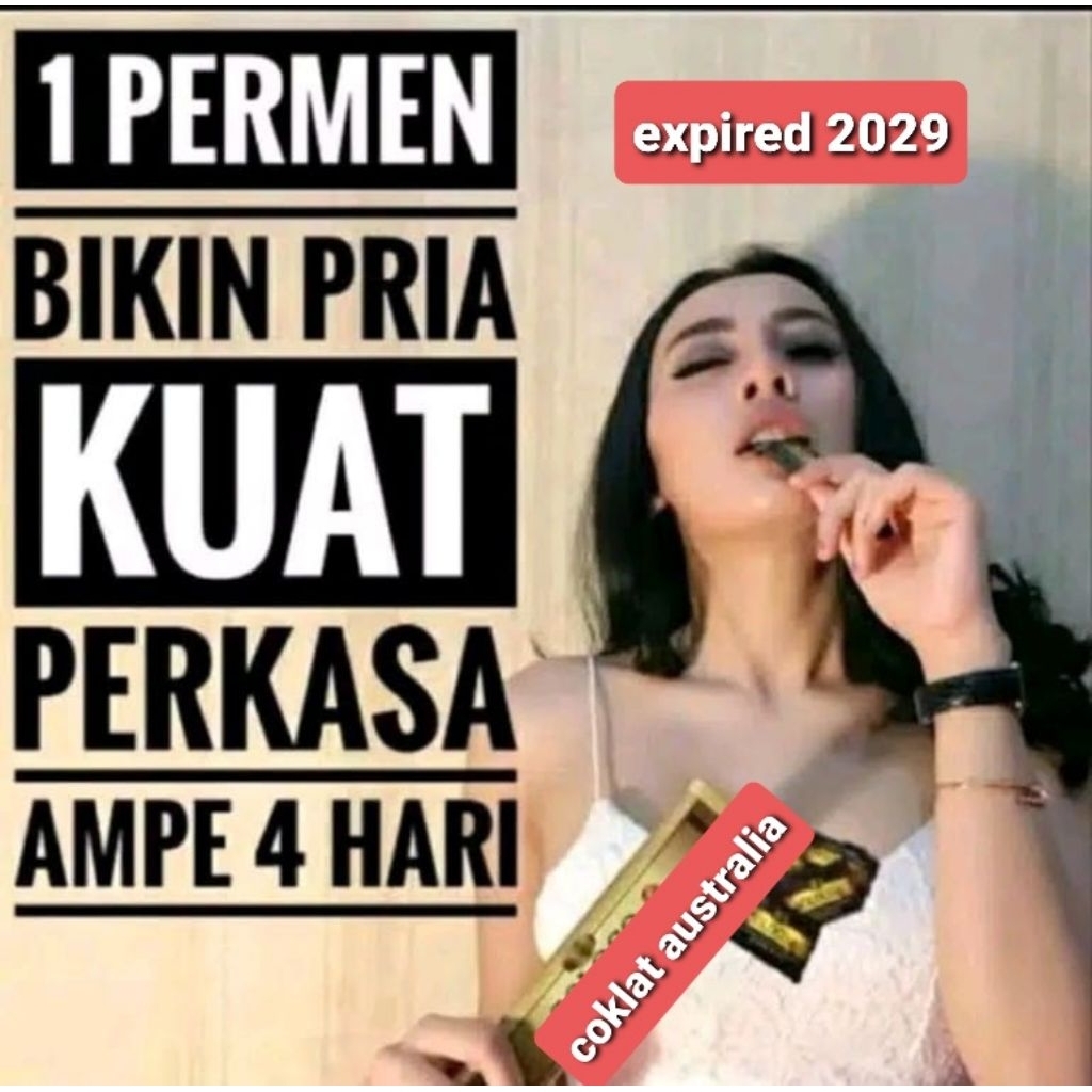 Herbal stamina Pria COKLAT SUPLEMEN premium Saloco-saloko Original Australia