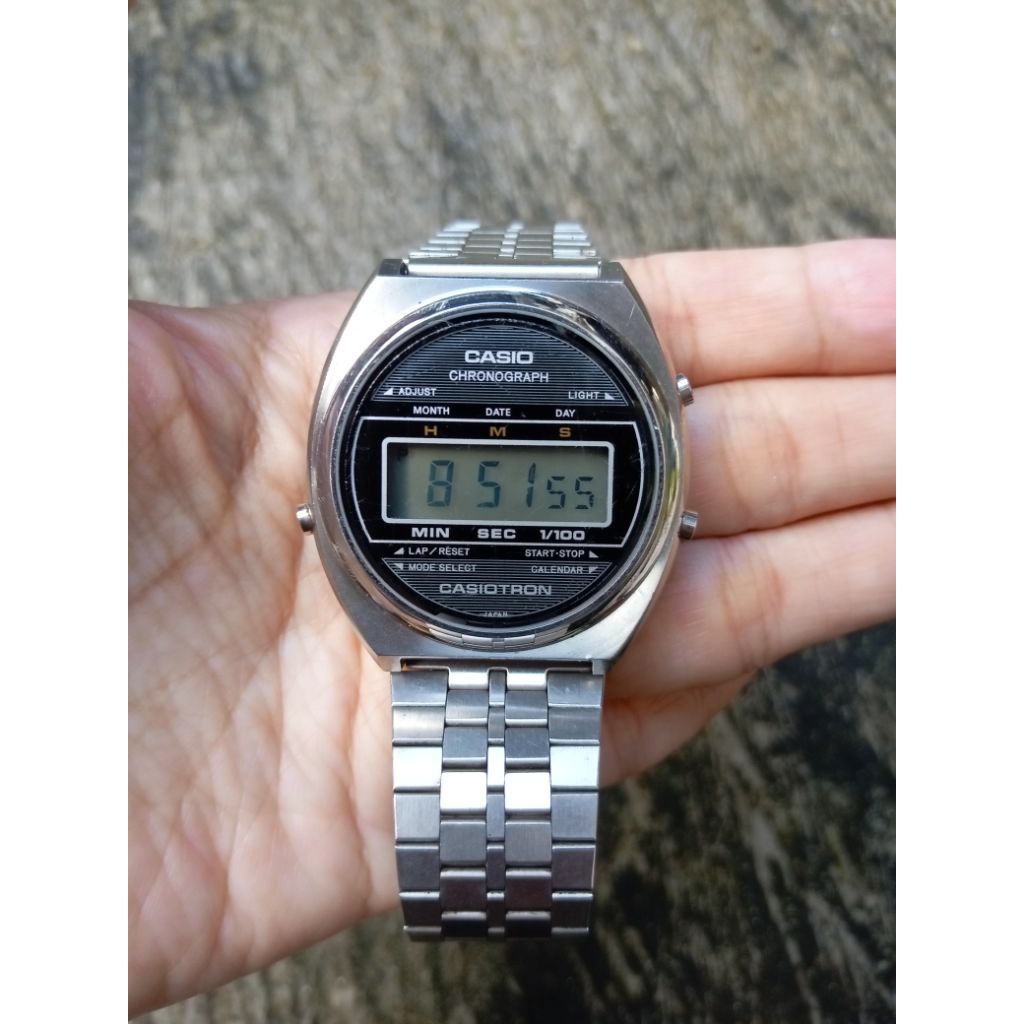 Vintage Casiotron 38CR-12 Digital Watch