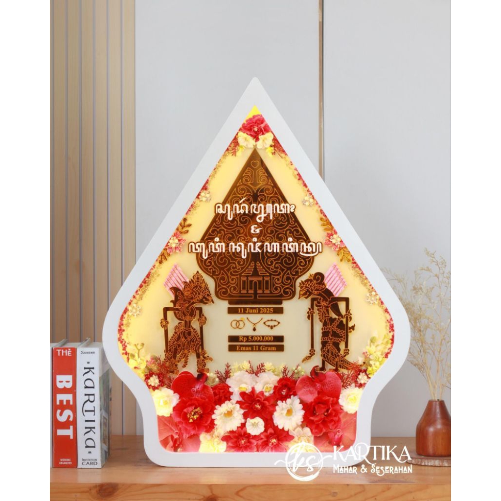 MAHAR GUNUNGAN RESIN / MAHAR TEMA JAWA ESTETIK / RESIN GUNUNGAN / MAHAR GUNUNGAN