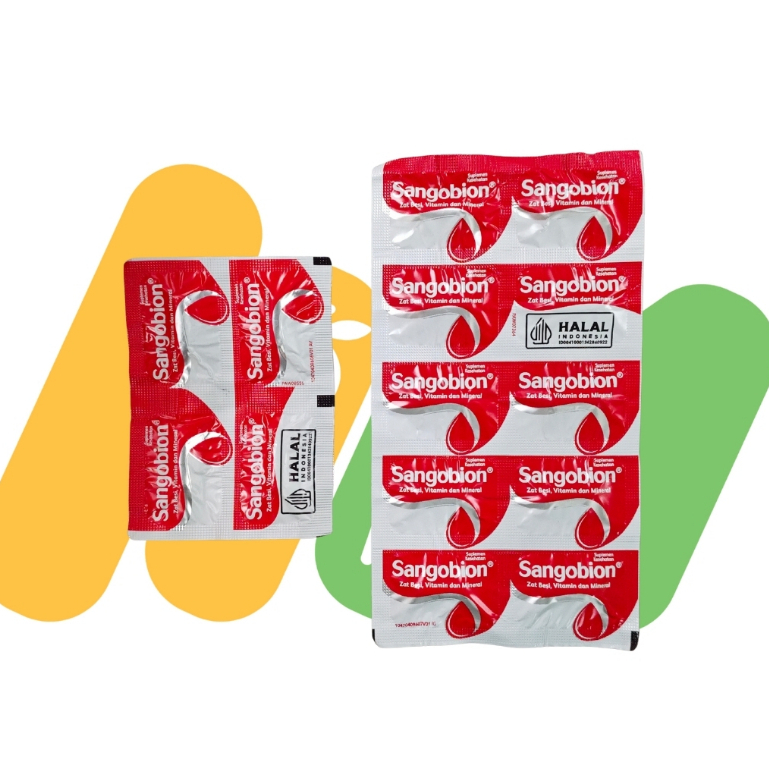 OBAT SANGOBION / OBAT UNTUK MENGATASI ANEMIA