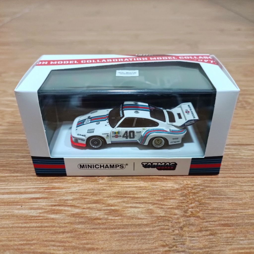 Tarmac x Minichamps 1/64 Porsche 935 935/76 Martini Lemans 24h 1976 Minichamps64