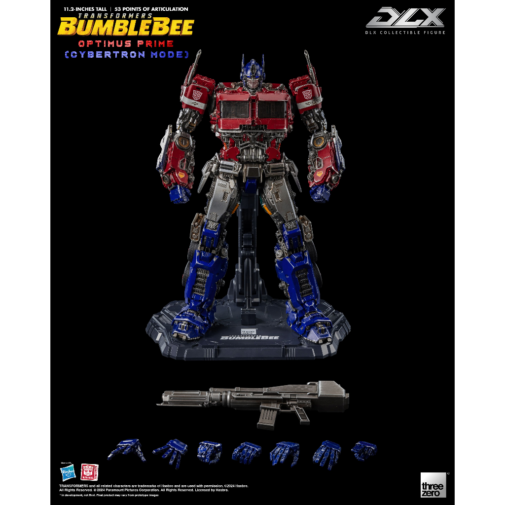 Threezero 3Z0650 Transformers: Bumblebee - DLX Optimus Prime (Cybertron Mode)