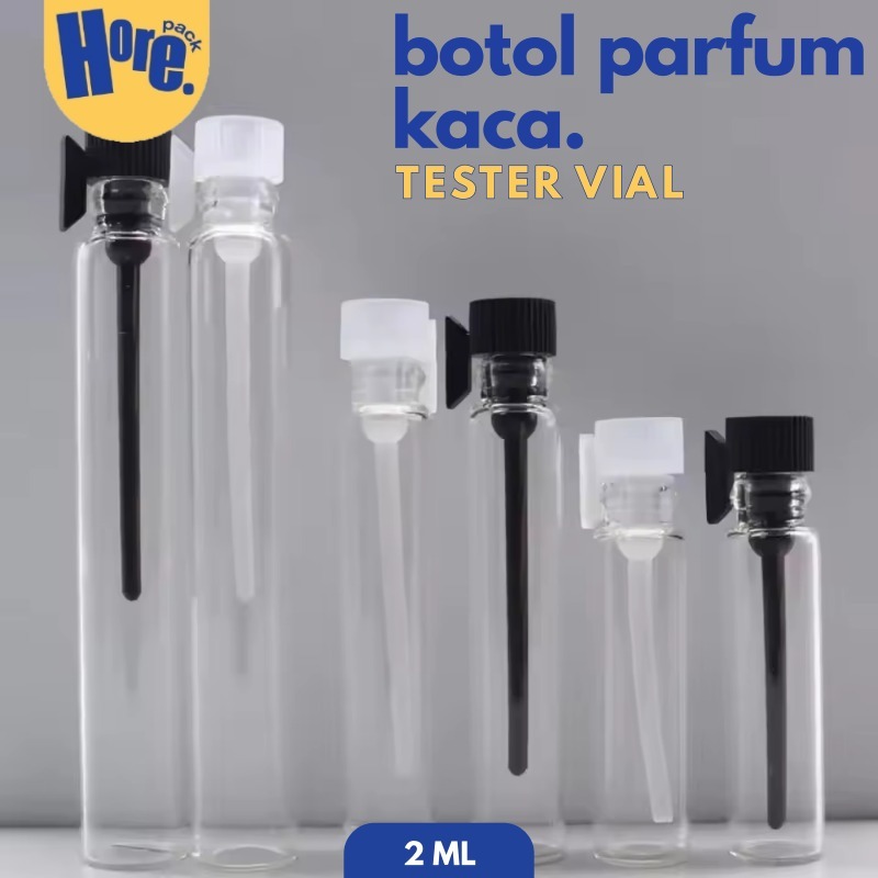 2 ML Botol Parfum Vial Tester Kaca Stik Edisi