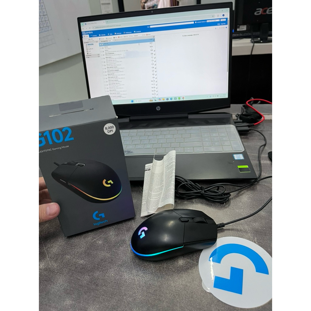 Logitech G102 Lightsync RGB – Mouse Gaming Original (Bekas Mulus)