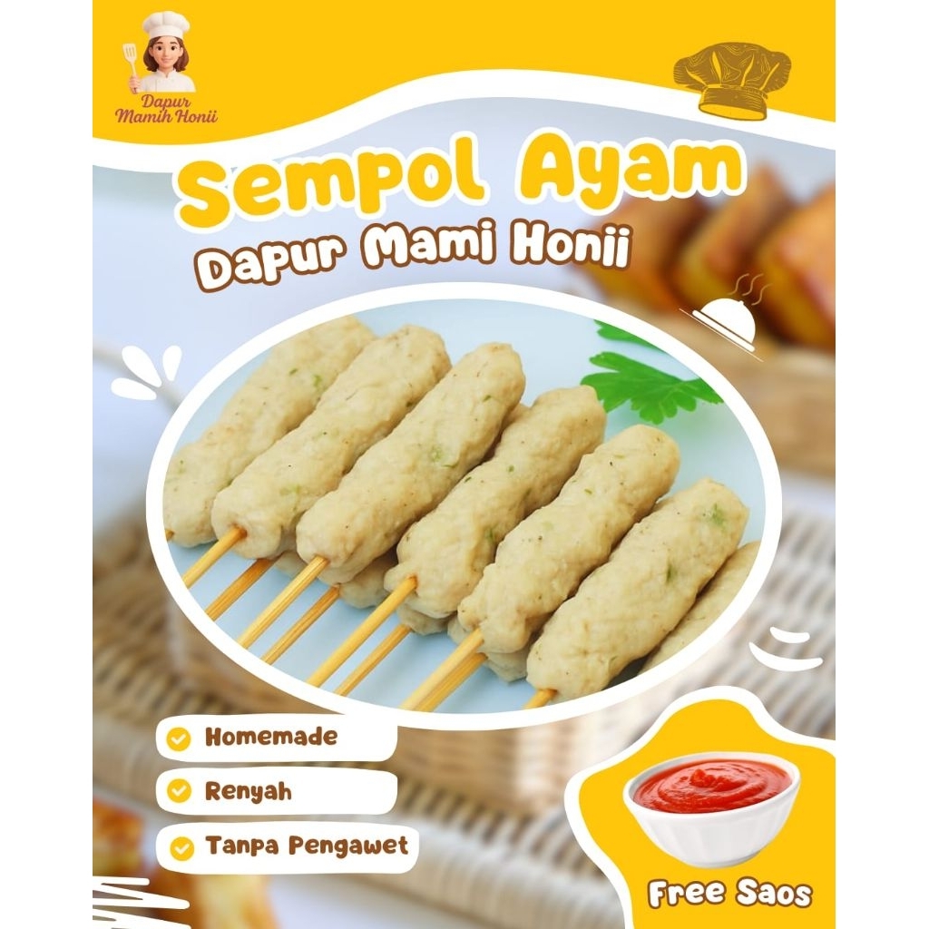 Sempol Ayam Frozen Homemade by Dapur Mamih Honii