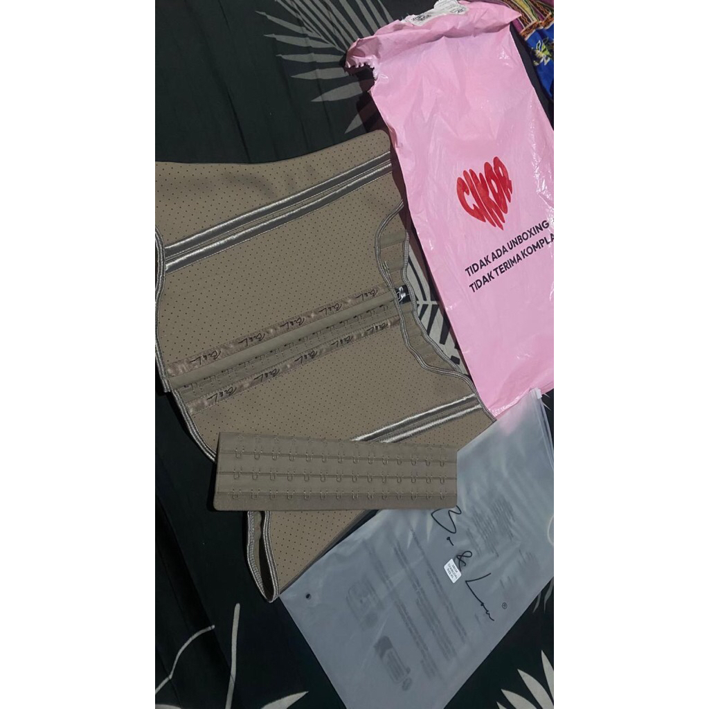 NEW KORSET CIKOR NEW UKURAN XL CHARCOAL TORSO 28