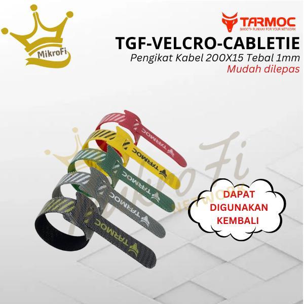 Tarmoc TGF-VELRO-CABLETIE | Perekat/Kretekan Cable Tie Kabel Ties Strap Pengikat kabel 200x15mm
