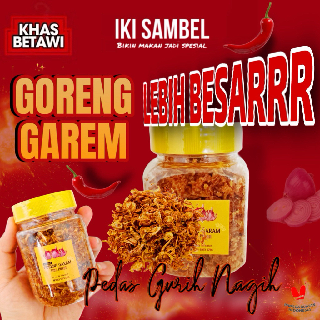 GORENG GAREM KHAS BETAWI 200g
