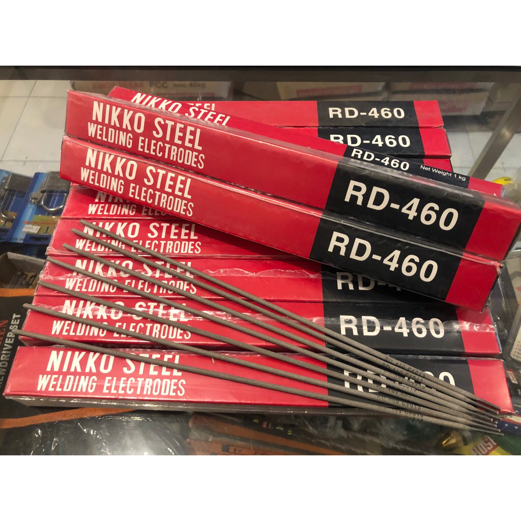 Kawat Las RD-460 Nikko Steel [1 KG] / Welding Electrodes RD 460