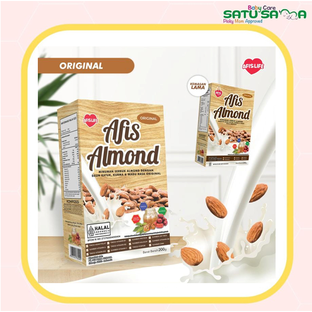 AFIS SUSU ALMOND 200 G - ASI BOOSTER TERBAIK BUSUI