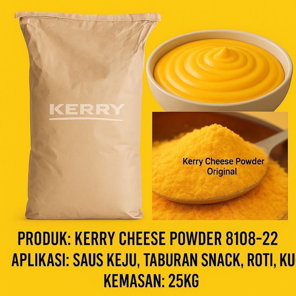 Keju Bubuk Kerry Cheese Powder Type 8108 Original 25kg