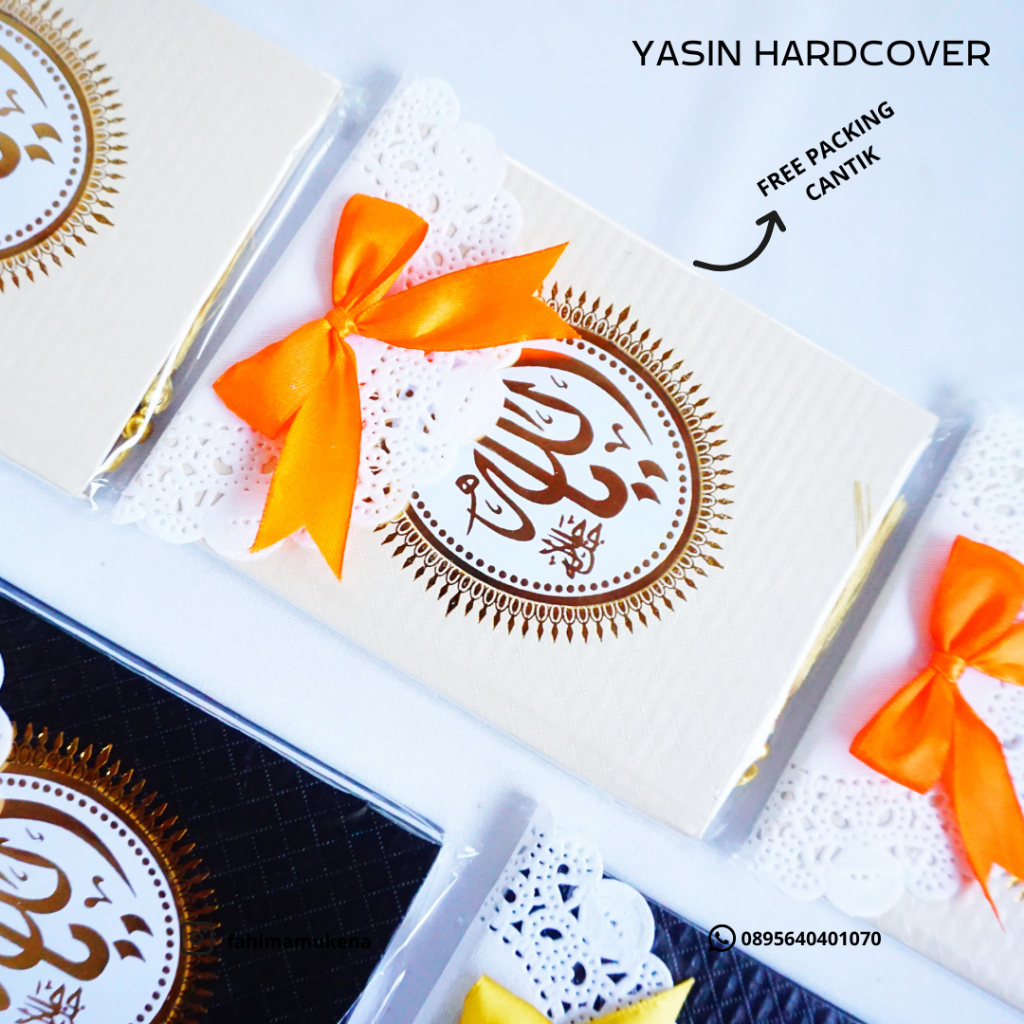 GROSIR SOUVENIR PENGAJIAN TAHLILAN 40 HARI 100 HARI 1000 HARI ORANG MENINGGAL - Yasin Hardcover & So