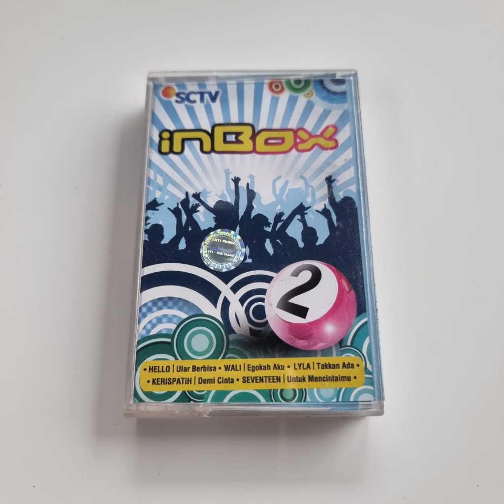 Kaset INBOX 2 - Wali Lyla Kerispatih Seventeen Putih Tahta Merpati Band Hello The Sister