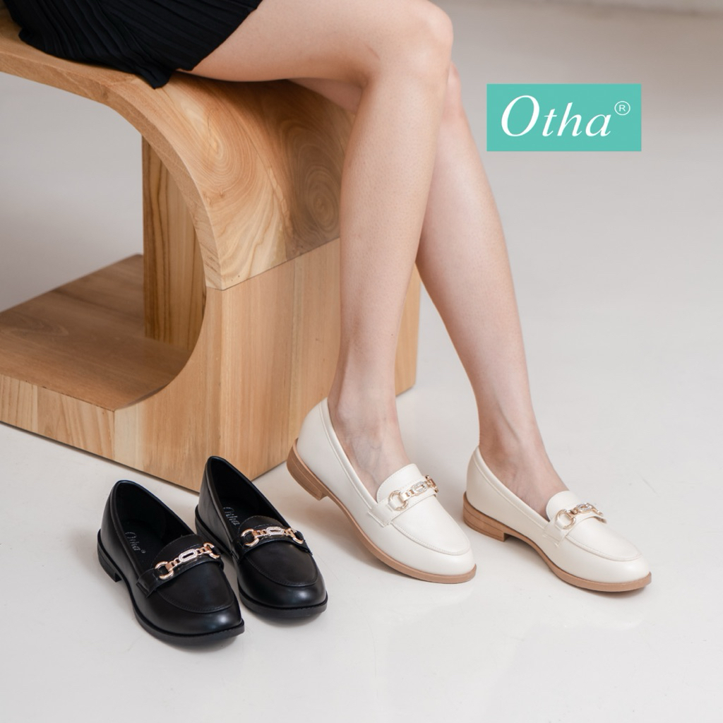 Otha Shoes Sepatu Docmart Wanita - H1050 OLF Tinggi Hak 2CM