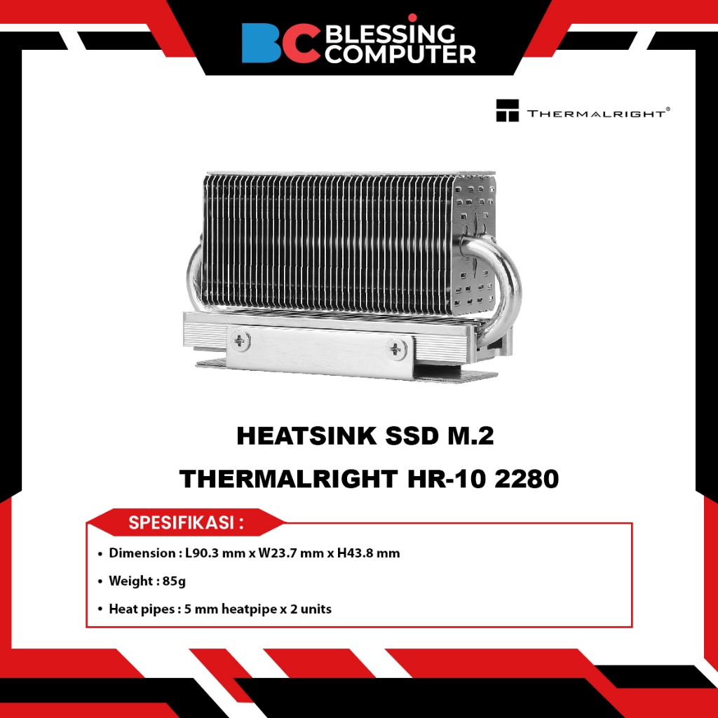 HEATSINK SSD M.2 THERMALRIGHT HR-10 2280