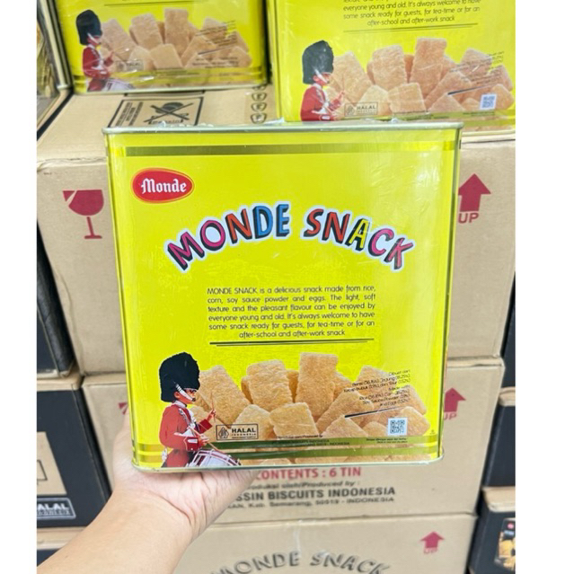 Monde snack gold 450gr