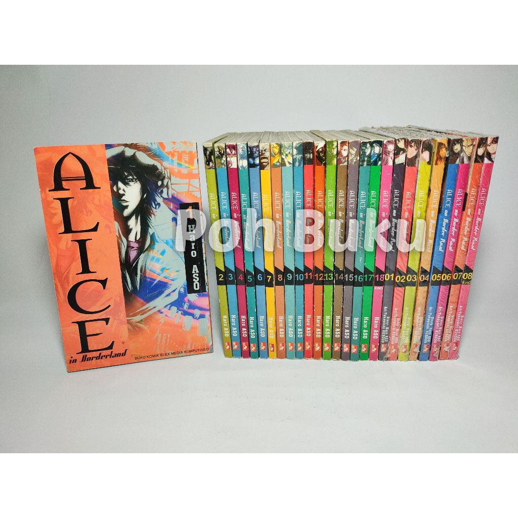 Komik Alice in Borderland 1-18 + Komik Alice on Border Road 1-8