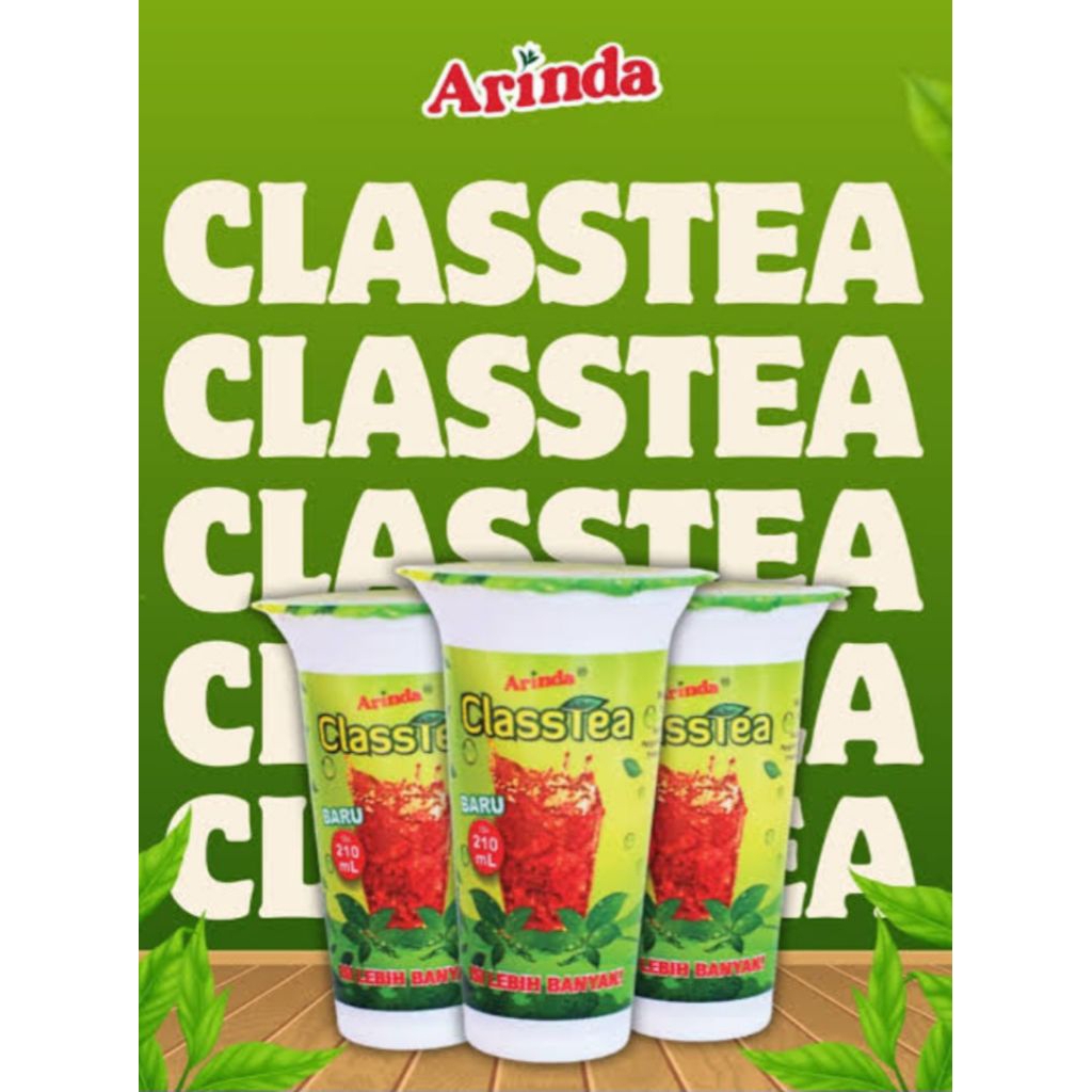 ARINDA CLASSTEA MINUMAN RASA TEH 195ml × 24
