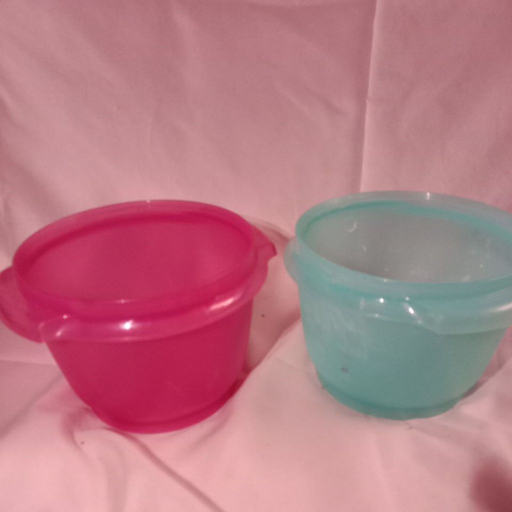 Toples Tupperware tanpa tutup preloved