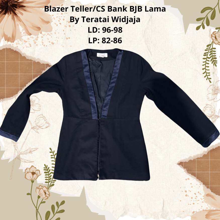 Preloved Seragam Bank BJB Navy L