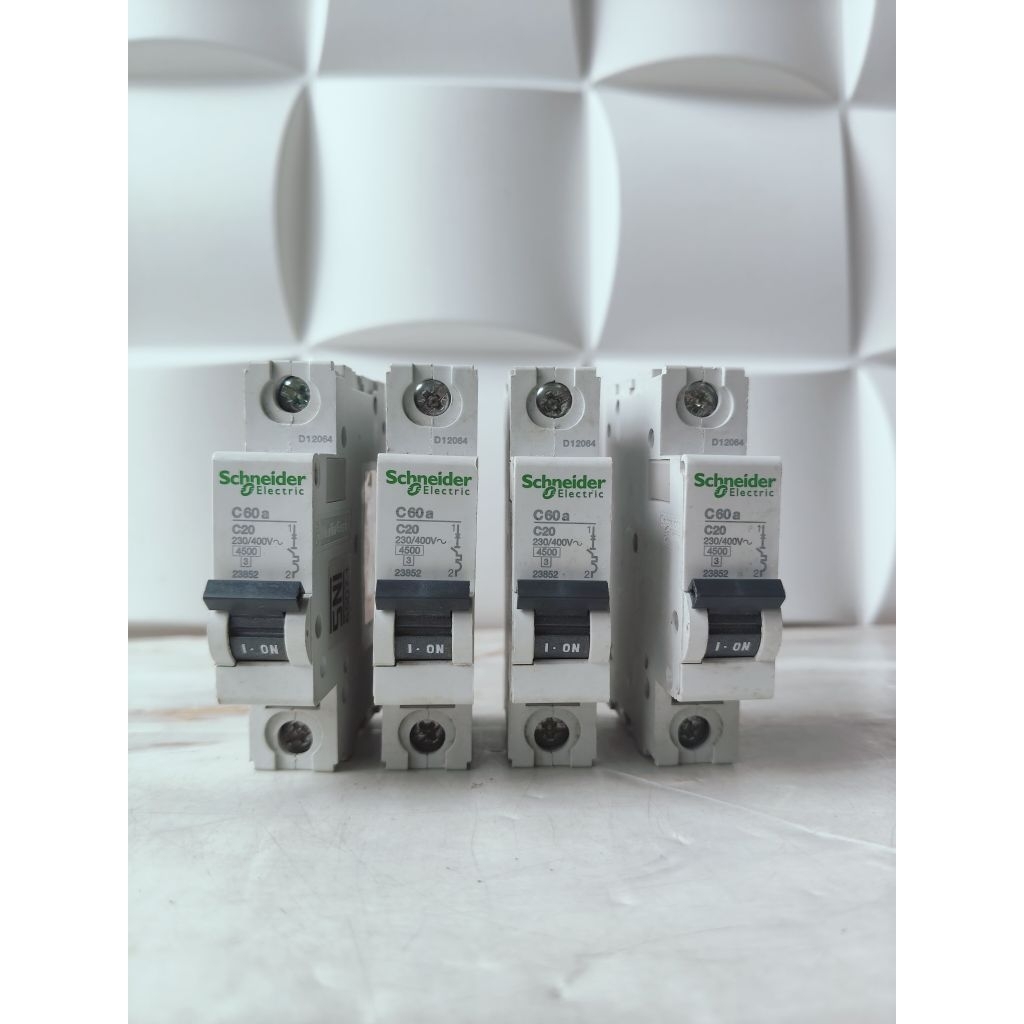 MCB Schneider 1phase C20 type C 60 a