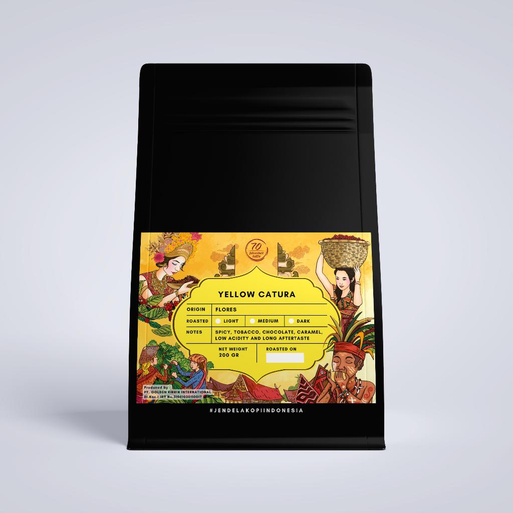 ARABICA YELLOW CATURA - Coffee Bean by 70 Fahrenheit