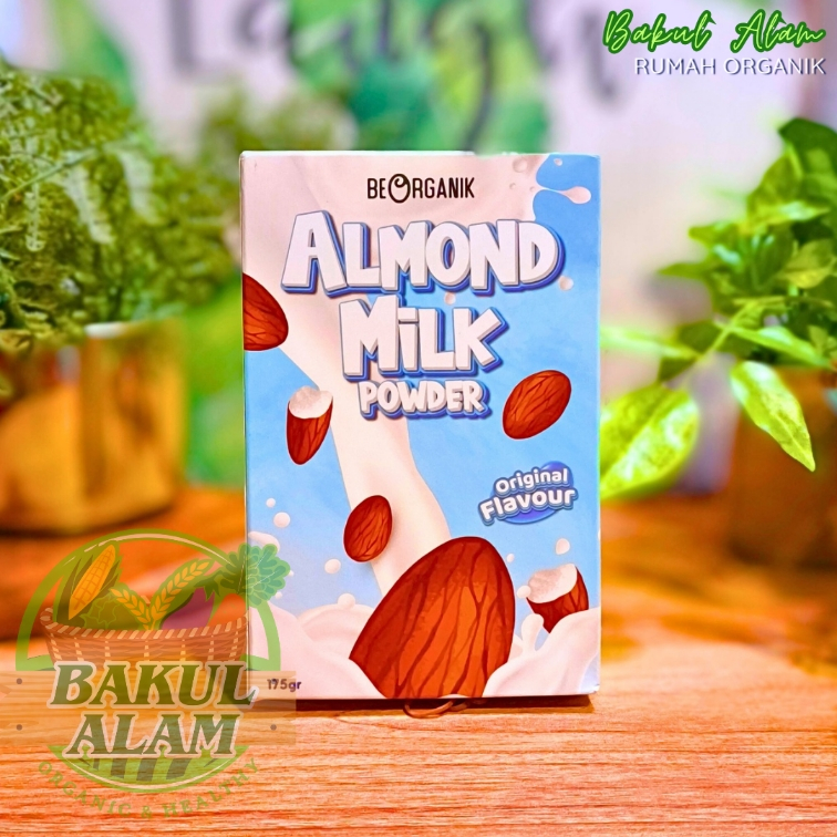 BeOrganik Susu Almond Bubuk Original, 175gr