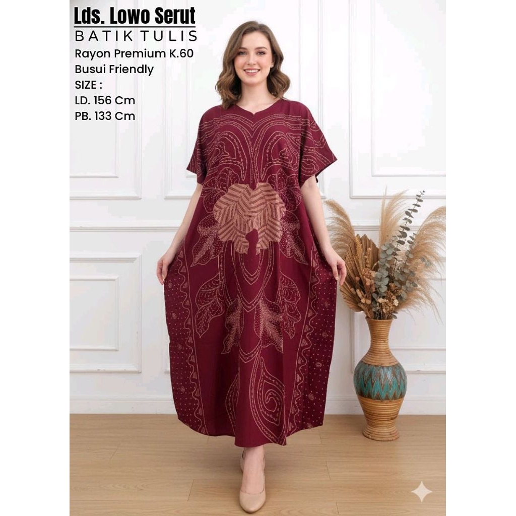 LONGDRESS KALONG BATIK TULIS