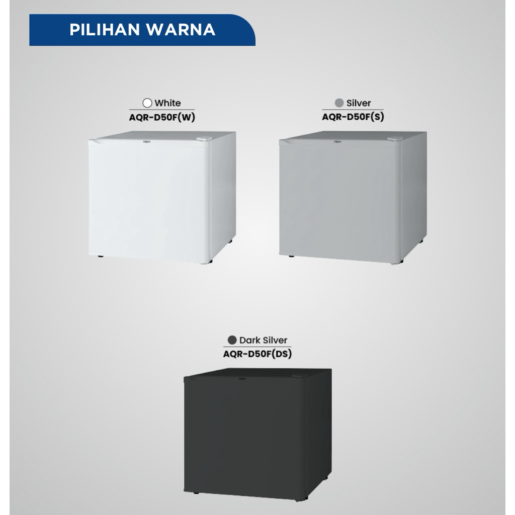 Aqua Sanyo Kulkas Mini Bar Kulkas Portable AQRD50 AQR 50 AQRD 50 AQR D 50 F D50F AQRD50F PROMO MURAH