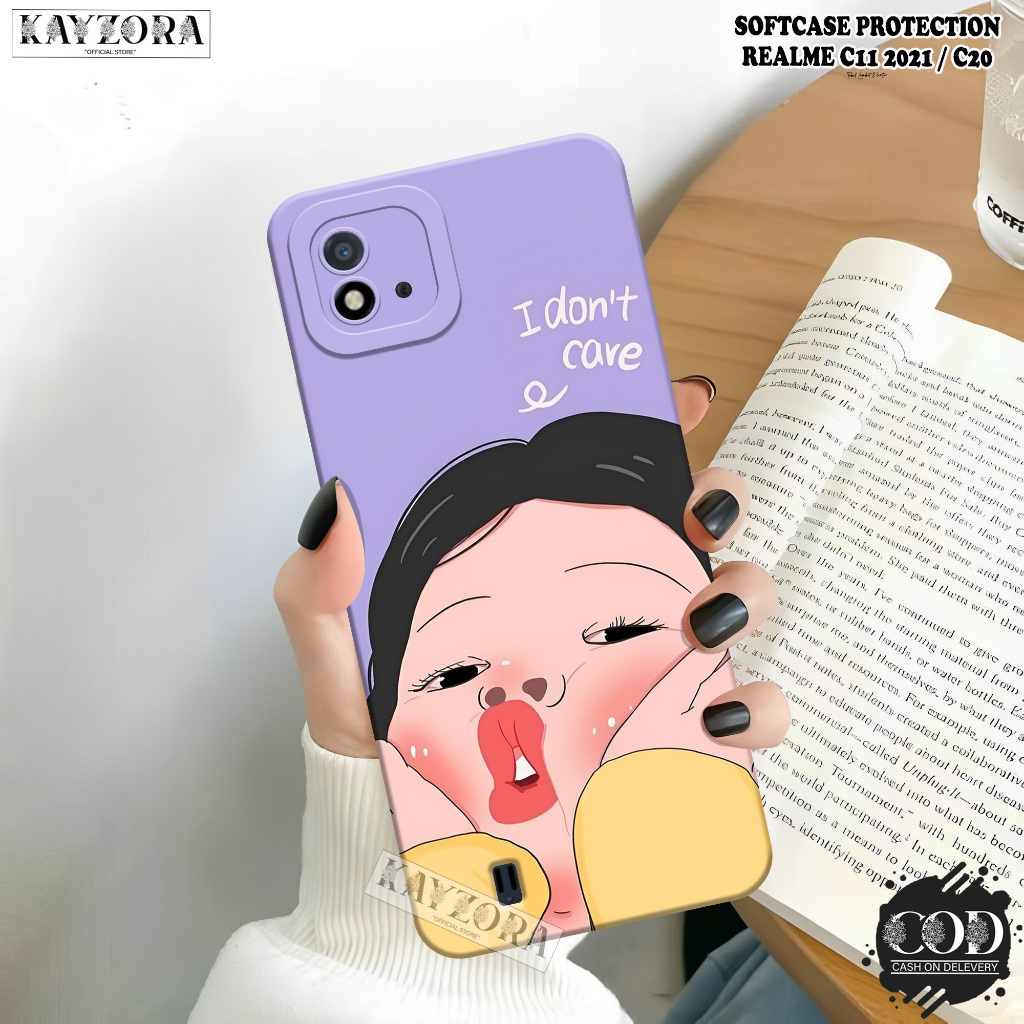Case REALME C11 2021 / C20 Terbaru - Fashion Case Kartun - Casing REALME C11 2021 / C20 - Silikon Pr