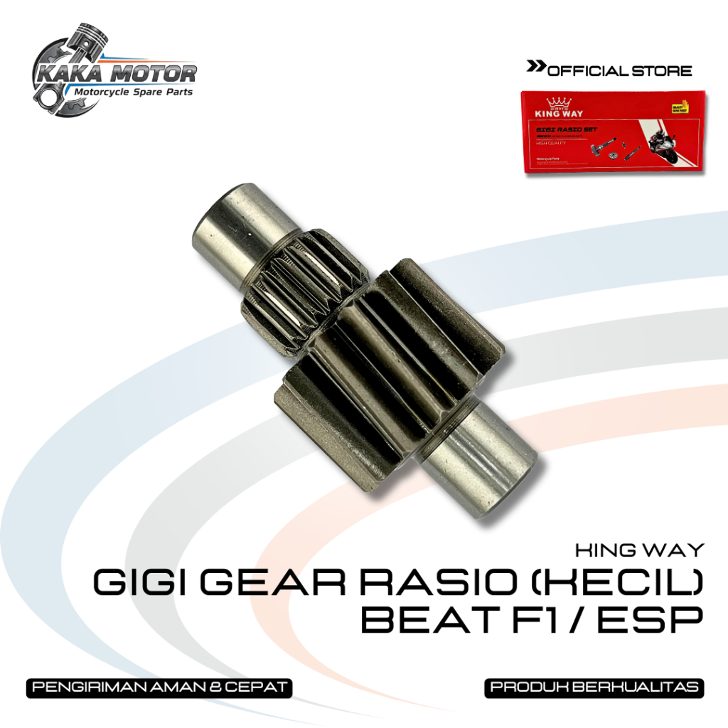 GIGI GEAR RASIO (KECIL) BEAT F1/ESP - GIGI RASIO GEAR GIGI TRANSMISI BEAT FI BEAT ESP ORIGINAL