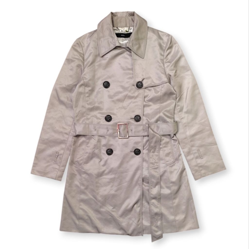 Ined by Yohji Yamamoto Double Breasted Trech coat Jacket