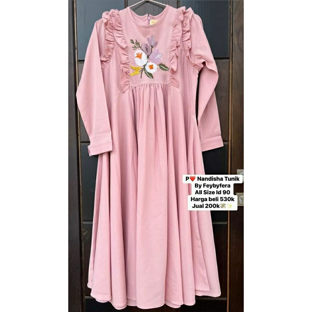 Preloved Nandisha Tunik By Feybyfera