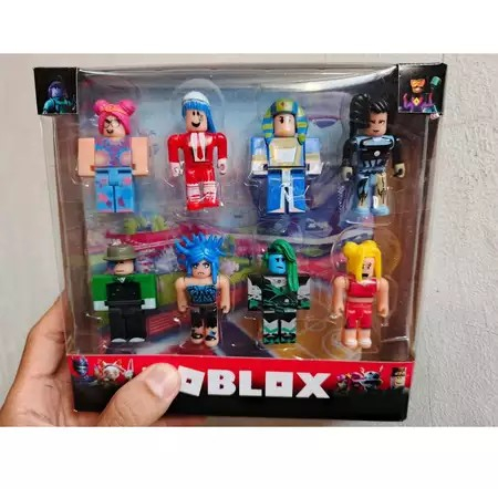 Mainan Figure Roblox Minifigure Roblok Figur Bongkar Pasang