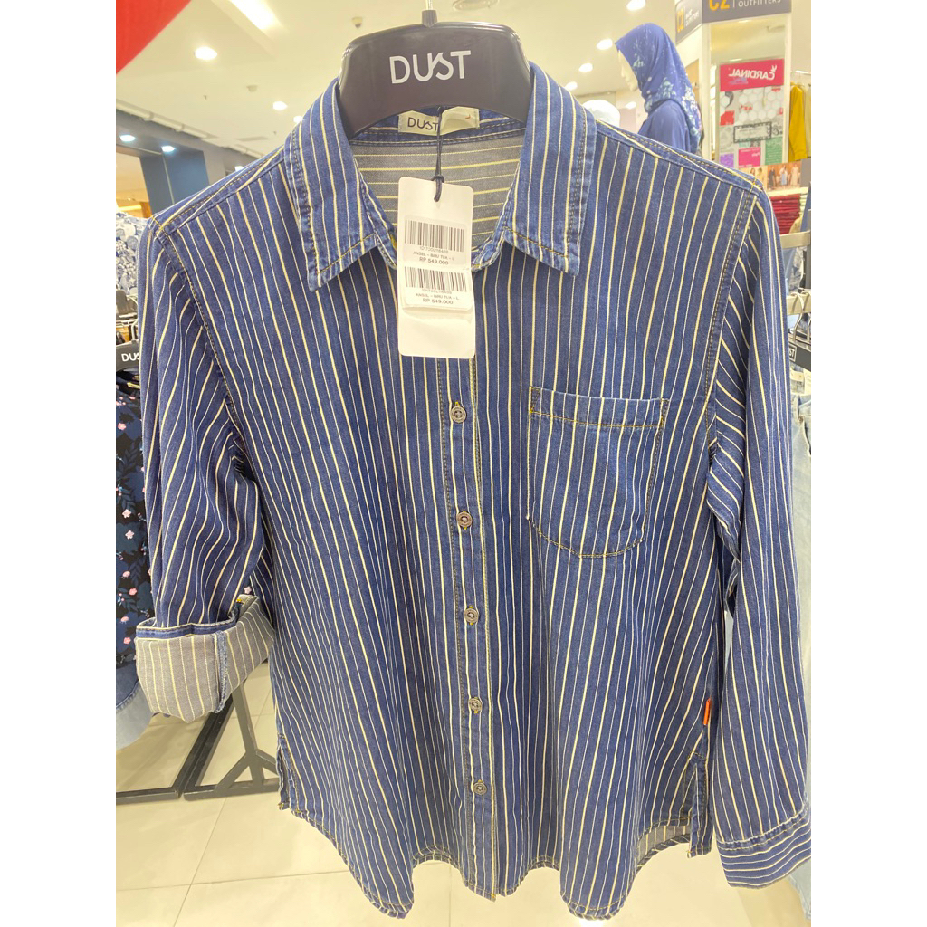 DUST KEMEJA DENIM SALUR S-XXL
