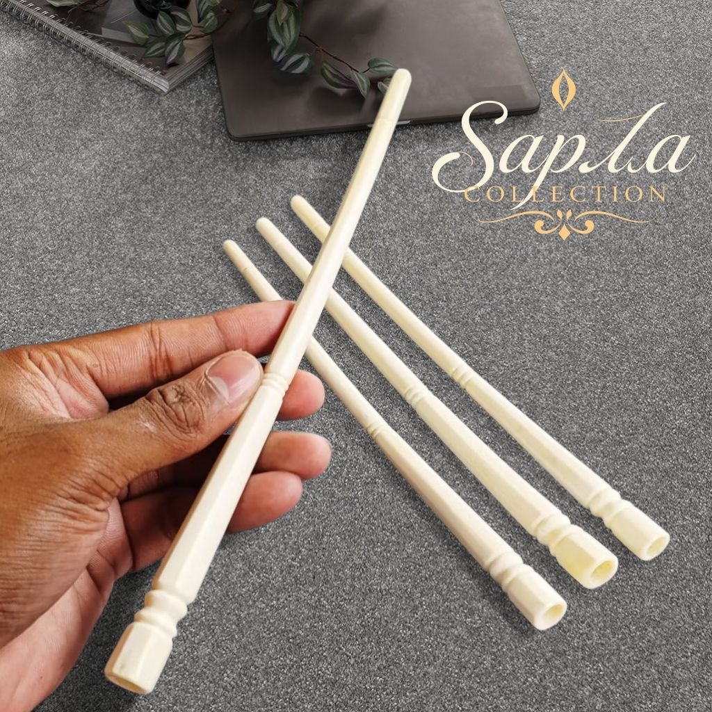 Once Pipa Cangklong Tulang Sapi Model Ukiran Klasik 20cm