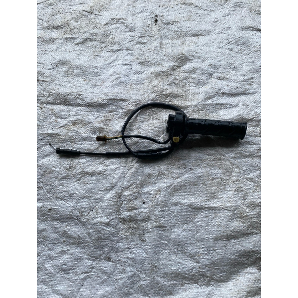 holder saklar kanan tombol stater set gas supra x fit lama old original copotan