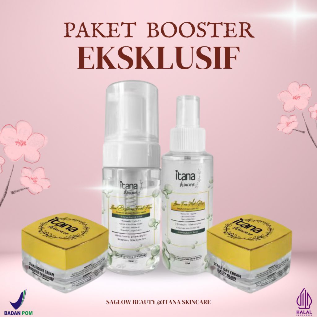 ITANA SKINCARE| Paket Booster Eksklusif itana skincare