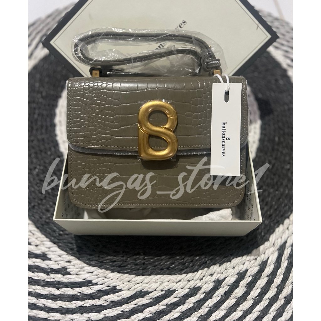 (BACA DESKRIPSI ) The Audrey 2.0 bag buttonscarves medium olive