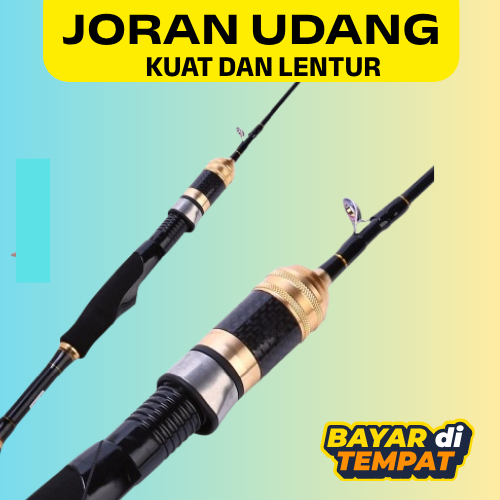 Joran Pancing Udang Mini UL Ultralight Lentur Kuat Gratis Packing Pralon