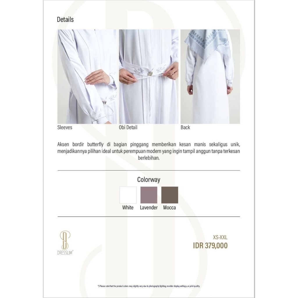 Rabbani - Dresslim Alava | Gamis Putih Rabbani | Dresslim Rabbani Ori